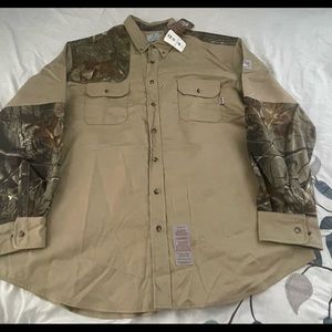 Tyndale 3X Flame Resistant Men’s Shirt Camo Long Sleeves ARC 9.5